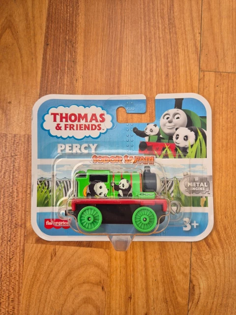 Fisher Price – Thomas & Friends – Moteur Percy En Bois – Jouet Portable