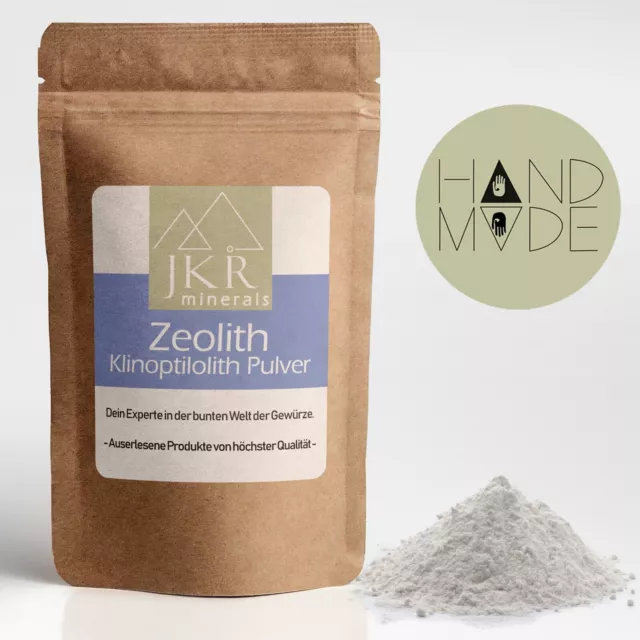 1kg Zeolith Polvo 100% Puro Producto Natural Alta Clinoptilolita Sueldo - 50µm