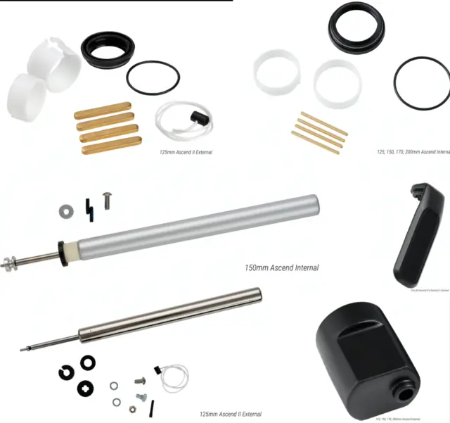 Brand-X Ascend Dropper Cartridge, Service Kit, Parts, Bushes, Seals, Upgrades