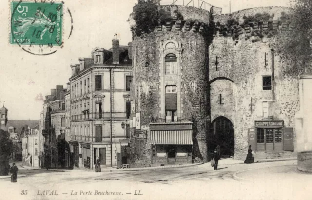*11265 cpa Laval - La Porte Beucheresse
