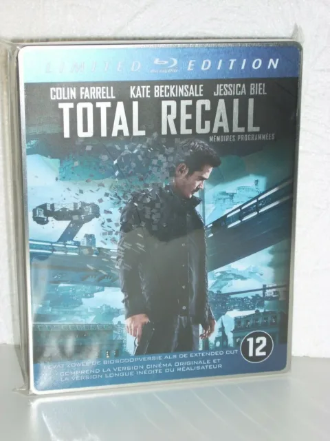 Blu-Ray steelbook Total Recall de 2012 avec Colin Farrell.
