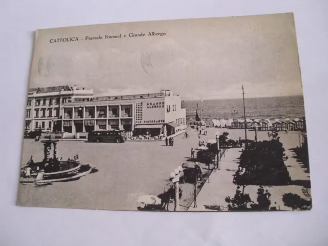 Rimini - Cattolica Piazzale Kursaal e Grande Albergo + autobus - spedita f. g.