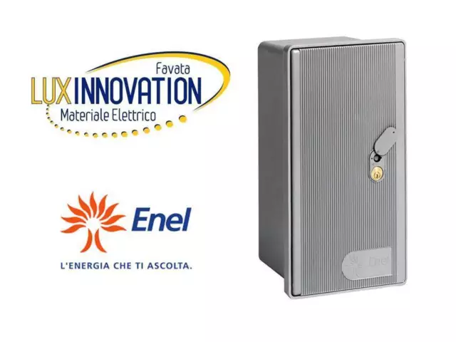 Cassetta Porta contatore elettrico Enel 1 posto contenitore con serratura offert