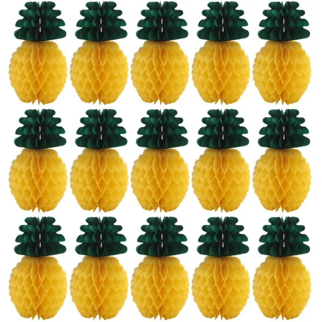 24 Paquets Ananas Nid D'Abeille Centres de Table Papier de Soie Ananas 8 Po3573