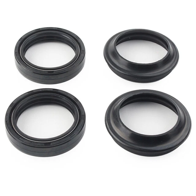 Motorcycle Front Fork Damper ShockAbsorber Fork Dust&Oil Seals 1Set 33X45-8/10.5