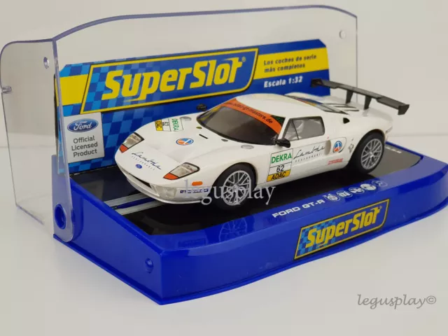 Slot car scalextric superslot H3290 Ford Gt-R #62 Lambda Racing
