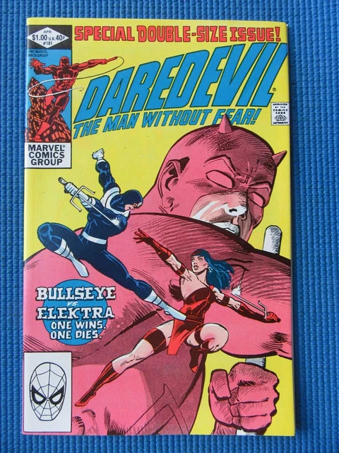 Daredevil # 181 - (Nm+) -Death Of Elektra-Miller/Jansen-Punisher-Bullseye - Hulk