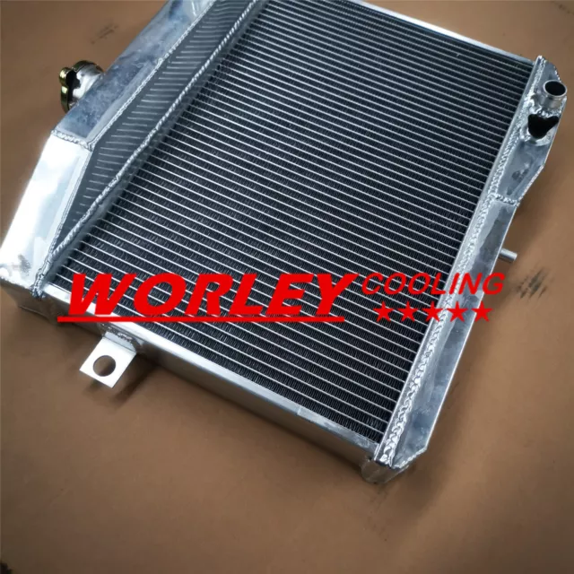 3ROW Aluminum radiator For Volvo Amazon P1800 B18 B20 engine GT 1959-1970 M/T 2