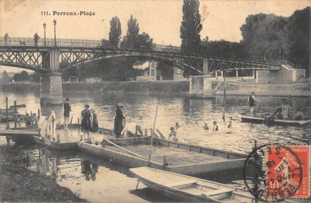 Cpa 94 Perreux Plage
