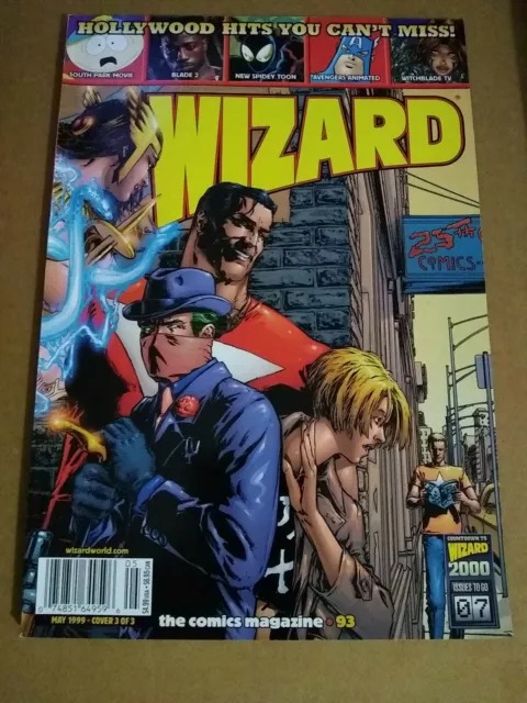 Wizard Comics Magazine 93 May 1999 Cover 3