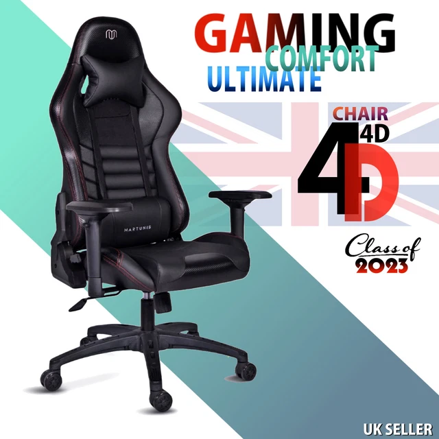 MARTUNIS GAMING CHAIR With 4D Armrest Carbon Fibre Office Chair