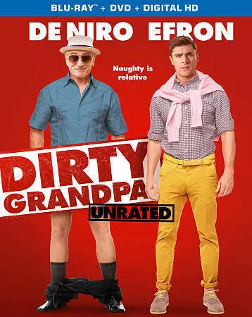 Dirty Grandpa (Blu-ray Disc, 2016, 2-Disc Set)