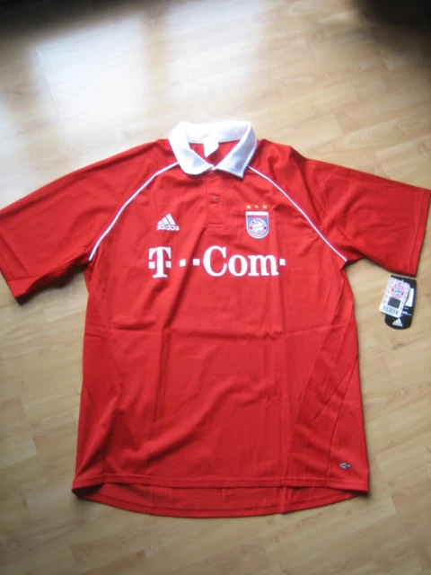 FC Bayern München Nr. 2 Sagnol in XL neu mit Etikett 2006/2007 Heimtrikot Rot