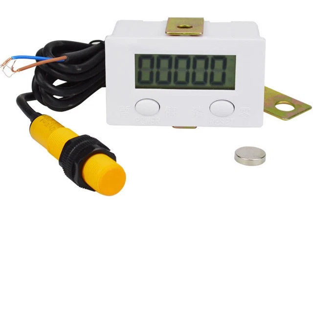 BEM-5C Contatore elettronico 0-99999 Interruttore di prossimità a induzione magnetica punzone nuovo