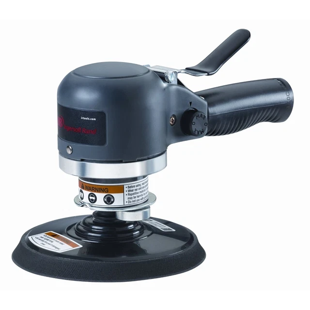 Dual Action Quiet Air Sander with 6" Pad IRT311A Brand New!