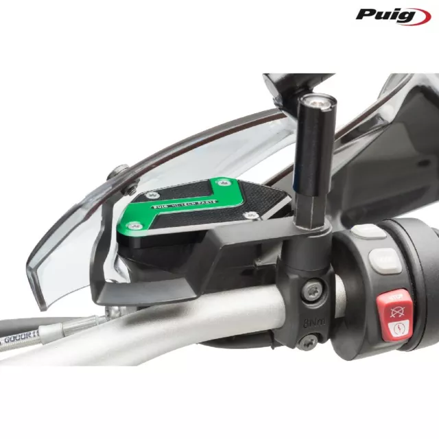 PUIG 9282V Bouchon Couverture Pompe Embrayage Aluminium CNC Vert BMW R 1200 2015