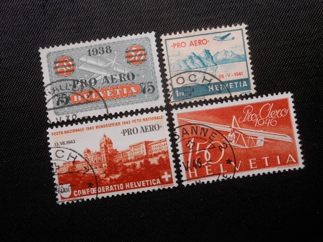 CH  ZNr 26/35/36/41     1938/46 - Lot 775
