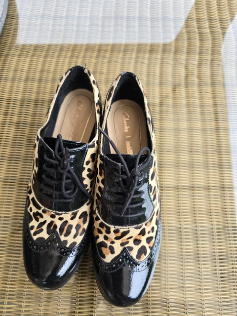 Clarks hamble oak leopard print 2025