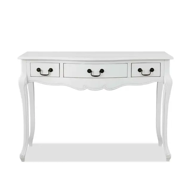 Shabby Chic White Bedroom Furniture, French Bed Bedside Table Chest Of Drawers