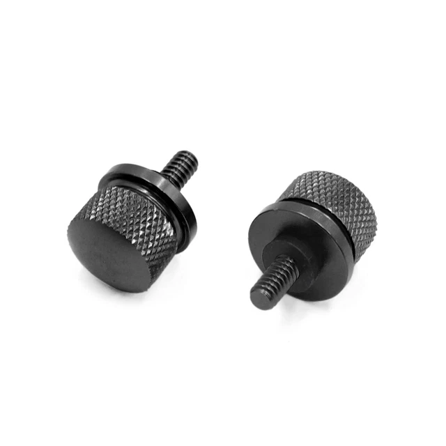 2pz Motociclo Cnc Sede Zigrinata Vite Montaggio Tappo Vite per Harley Davidson