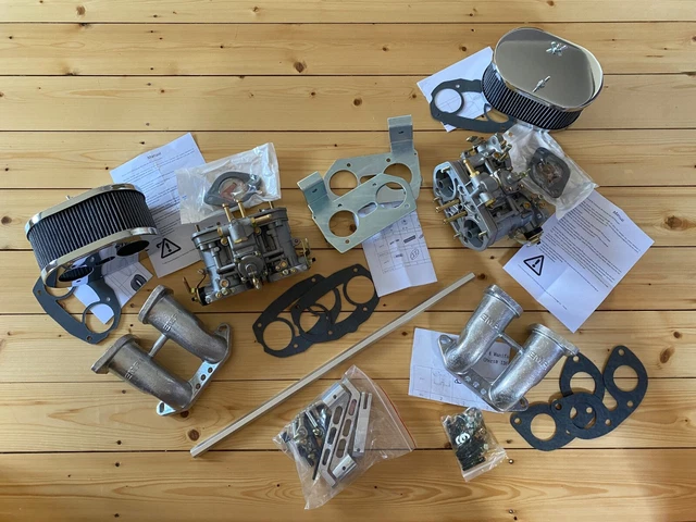 40 IDF Vergaser Porsche 356 VW Käfer Cabriolet Ersatz Doppelvergaser Kit 40 IDF Für Porsche 356, 912, VW Käfer & Cabriolet – 24 Monate Garantie