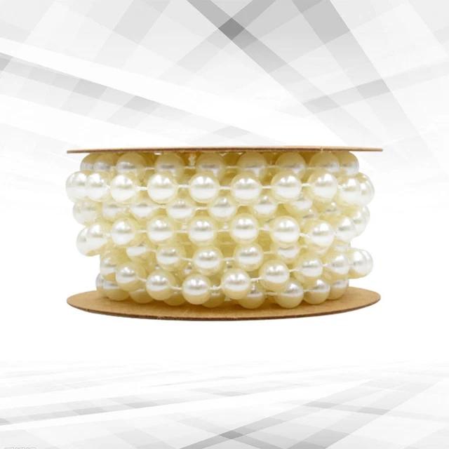 8 MM String Pearls Artificial Pearl Bead Artificial Wreath Plant
