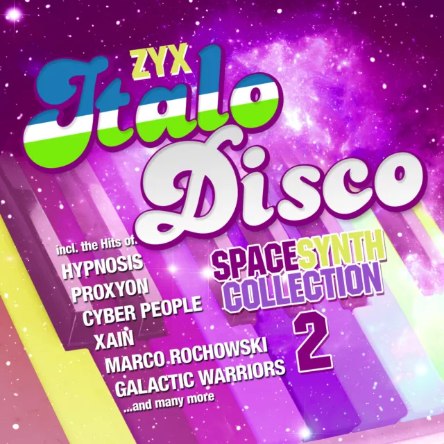 CD ZYX Italo Disco Spacesynth Collection 2 D'Artistes Divers 2CDs