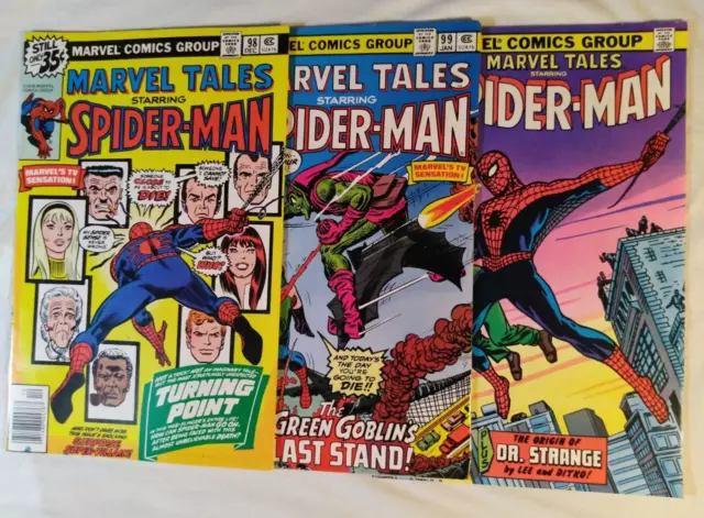 Marvel Tales 98 99 137 9.4 Newsstand! Amazing Spider-Man 121 122 Fantasy 15 Cgc!