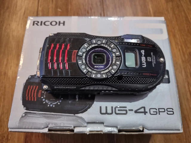 Ricoh WG-4 (was Pentax) GPS 16.0MP Digital Adventure Camera, low shutter count.
