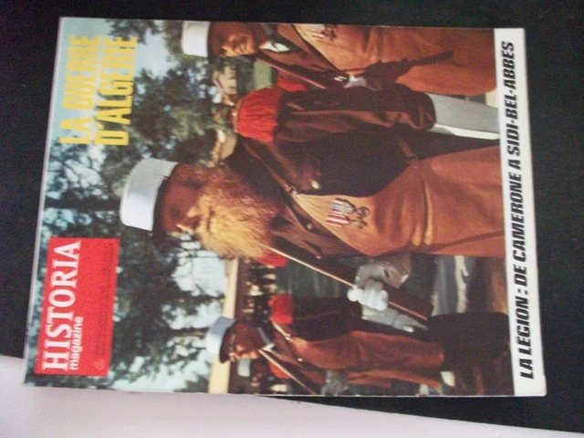 **h Historia Magazine Guerre d'Algérie n°198 Germaine Tillion / Légion étrangère