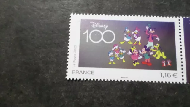 DISNEY FRANCE 2023 timbre 100 ANS COMICS BANDE DESSINEE neuf** MNH