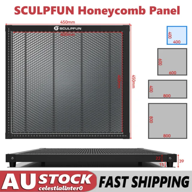 SCULPFUN Honeycomb Working Table Panel For Laser Engraver Cutting