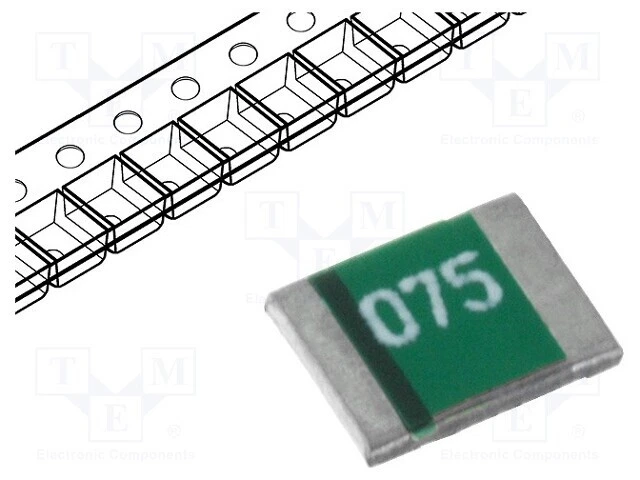 Sécurité: Ptc Polymère Geh : 1210 SM075-08 Smd-Polymersicherungen 750mA