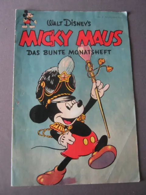 Micky Maus Comic - Monatsheft - Nr. 3/ 3. Nov. 1951 - Walt Disneys Comics