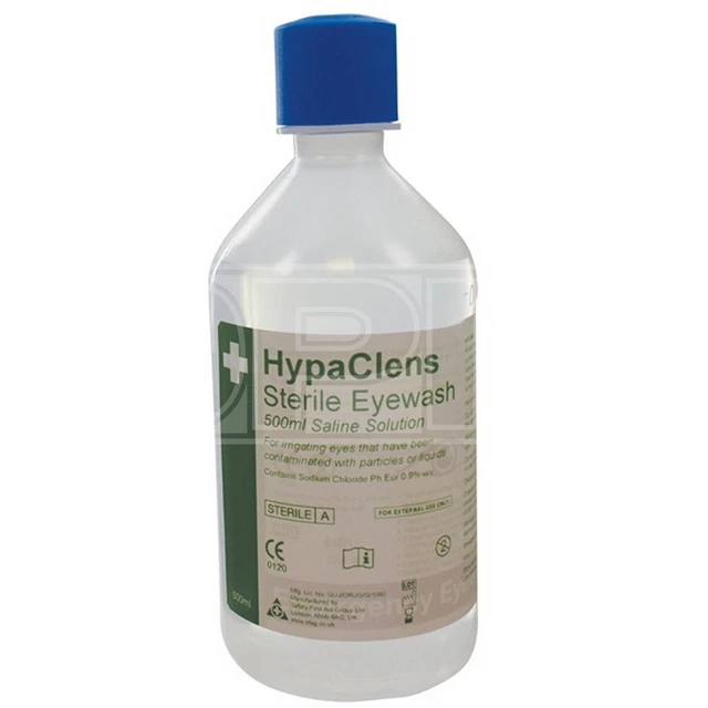 Safety First Aid HypaClens Sterile Eyewash (E404) - 500ml