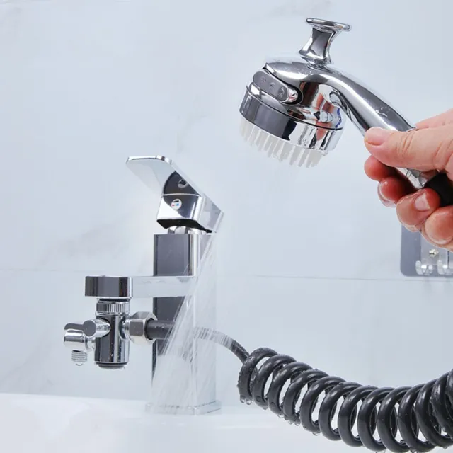 Potente soffione doccia a pressione acqua per vasca bagno e rubinetto shampoo