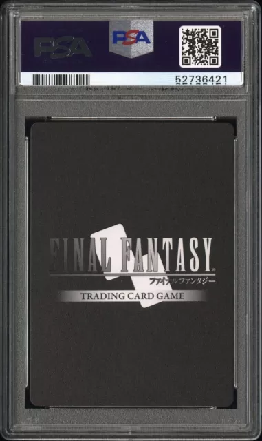 Final Fantasy Tcg 2016 Cloud Opus I 1-182L Wave 1 Foil Psa Graded 10 Gem Mt 2