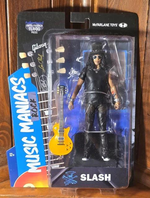 MCFARLANE TOYS GUNS N Roses “Slash” Deluxe Box Set Action Figure 2005  $399.99