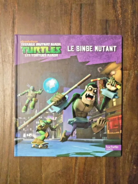 Teenage mutant ninja turtles / LES TORTUES NINJA Le singe mutant - livre - TBE