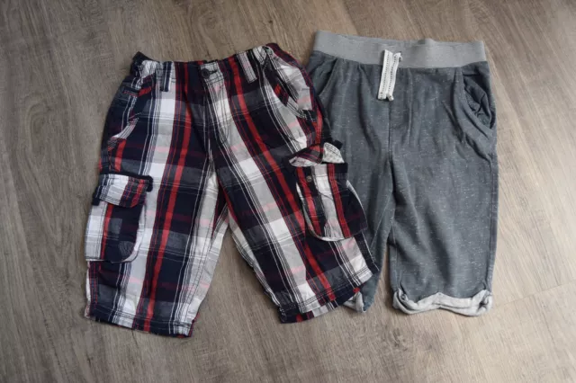 Zara / Nutmeg Boys 2 Pairs Shorts Age 10 / 11 Years              A5