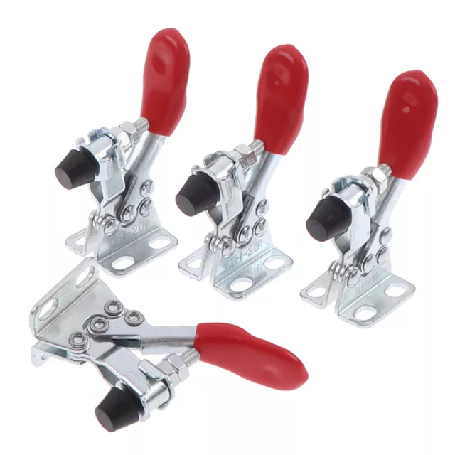 GH-201A Horizontal Toggle Clamp Quick-Release Toggle Clamps Set Hand Clip SE  F1