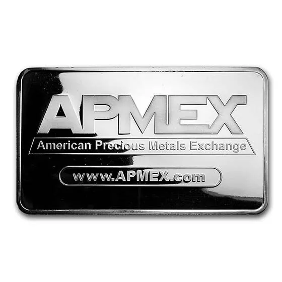 10 oz Silver Bar APMEX .999 Fine 2