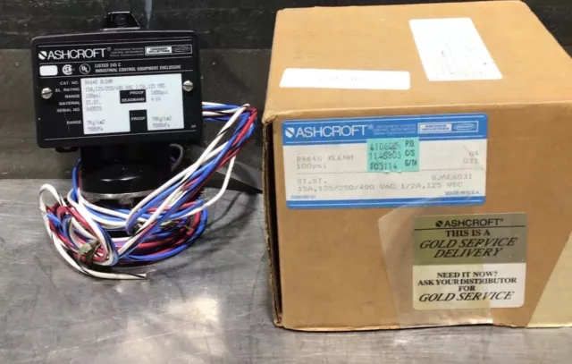 ASHCROFT B42S XLENH Nos Surplus