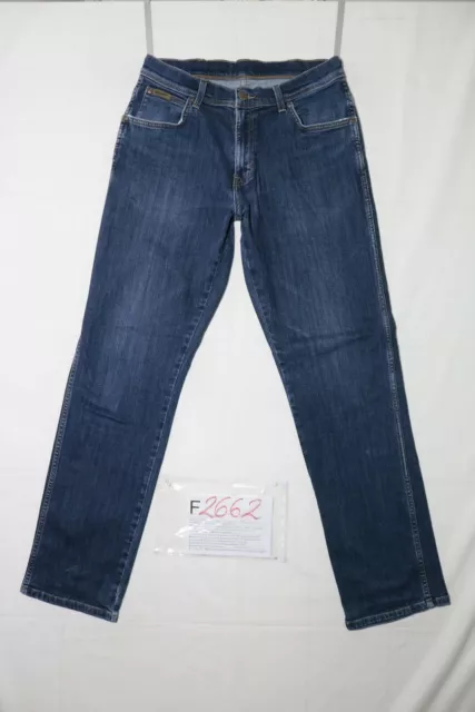 Wrangler TEXAS STRETCH usato (Cod.F2662) W32 L32 denim jeans western