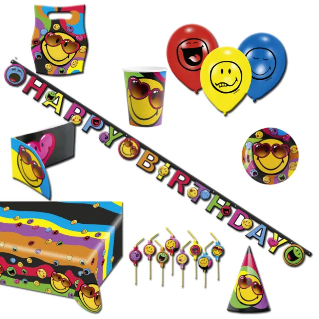 Decorazioni per il 18 ° compleanno blu e nere forniture per feste di 18 anni  con kit di palloncini di buon compleanno Topper per torte per tende -  AliExpress