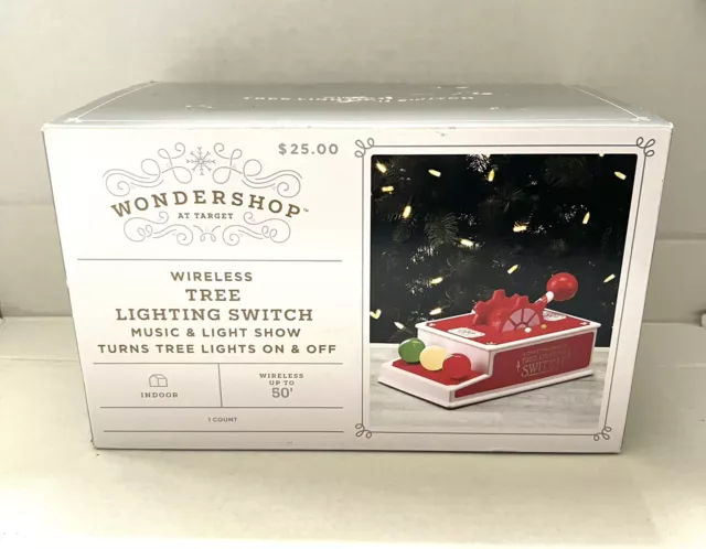 WONDERSHOP WIRELESS CHRISTMAS Tree Lighting Switch Brand New £47.09 -  PicClick UK
