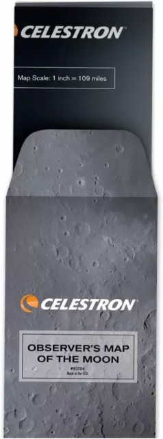 Celestron Observer’s Map of the Moon