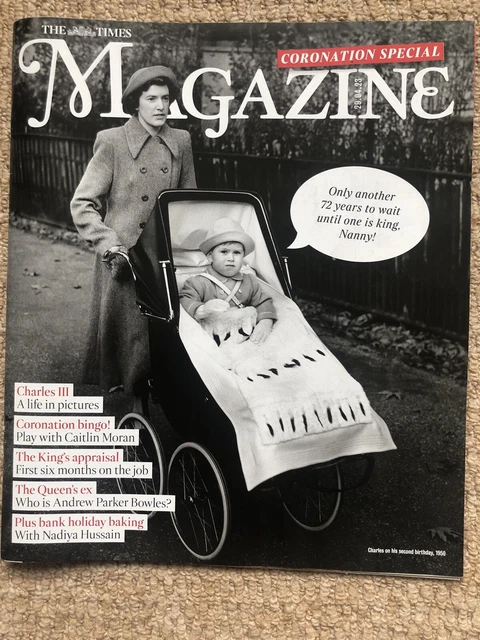 TIMES MAGAZINE KING CHARLES CORONATION COVER NEW 29th APR 2023 RUSSO ...