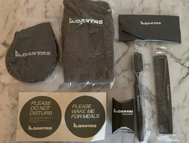 VINTAGE QANTAS FIRST CLASS AMENITIES  PRODUCTS 1980’s