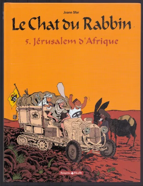 Sfar . Le Chat Du Rabbin N°5 . Eo . 2006 .